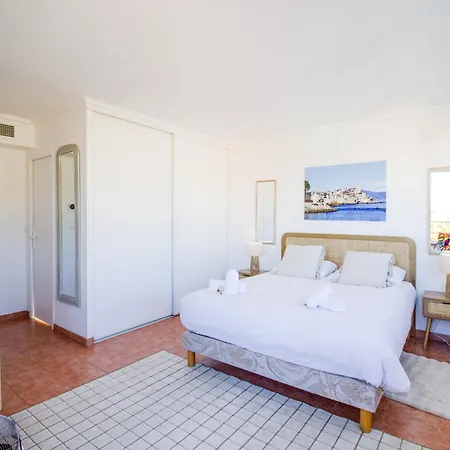Mistral - 3 Chambres, Piscine, Rooftop, Climatisation Et Parking * 昂蒂布
